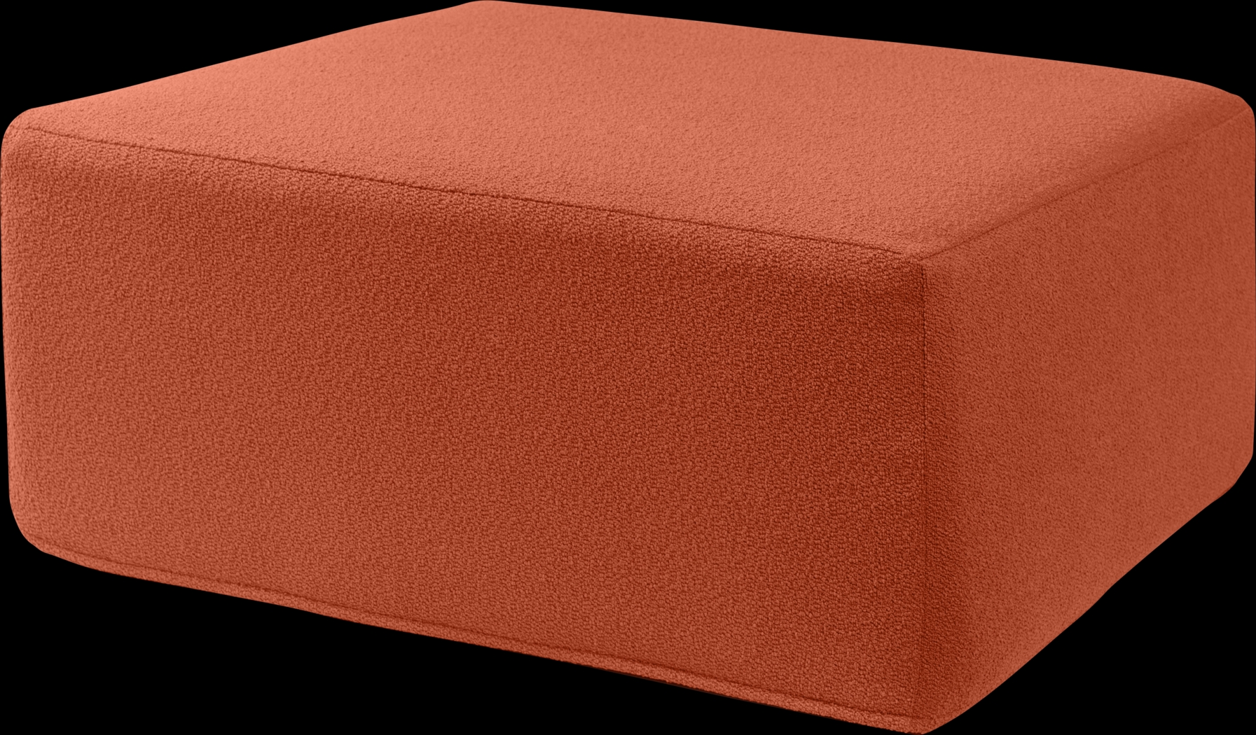 Lesusa II Terracotta Ottoman - Thumbnail - Image 1