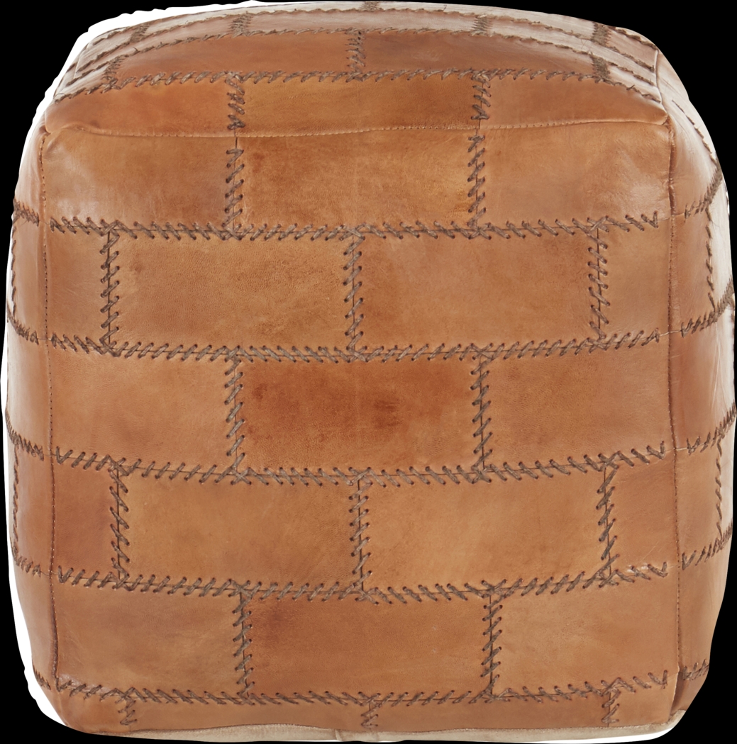 Letchworth Brown Ottoman - Thumbnail - Image 4