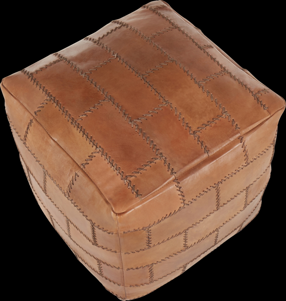 Letchworth Brown Ottoman - Thumbnail - Image 5