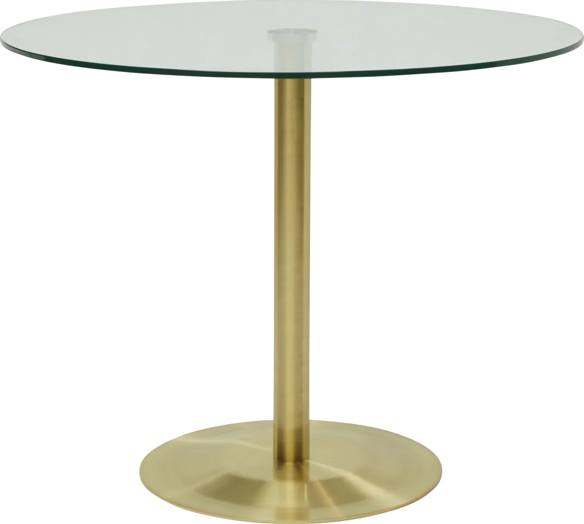 Letnes Gold Bistro Table - Image 5