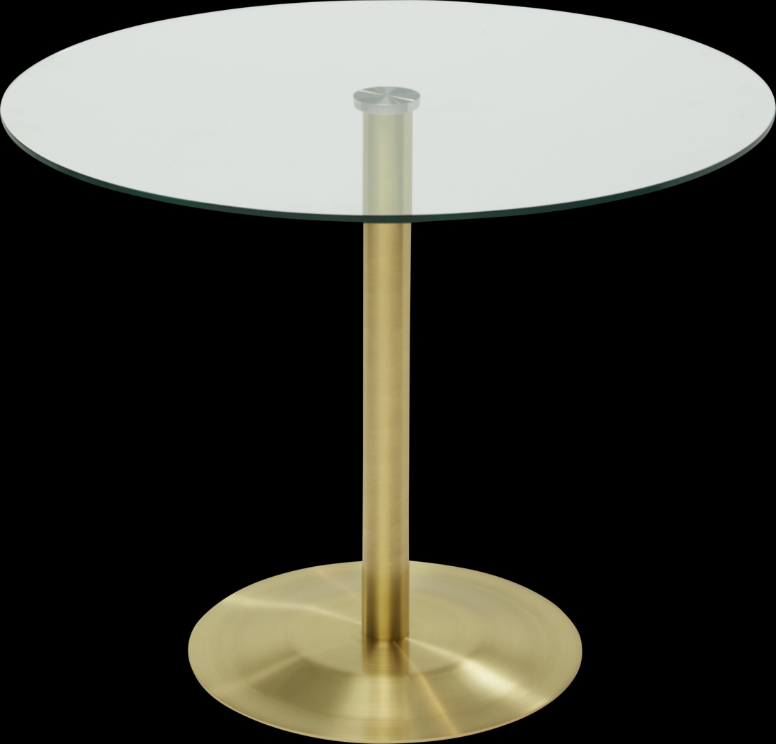 Letnes Gold Bistro Table - Thumbnail - Image 1