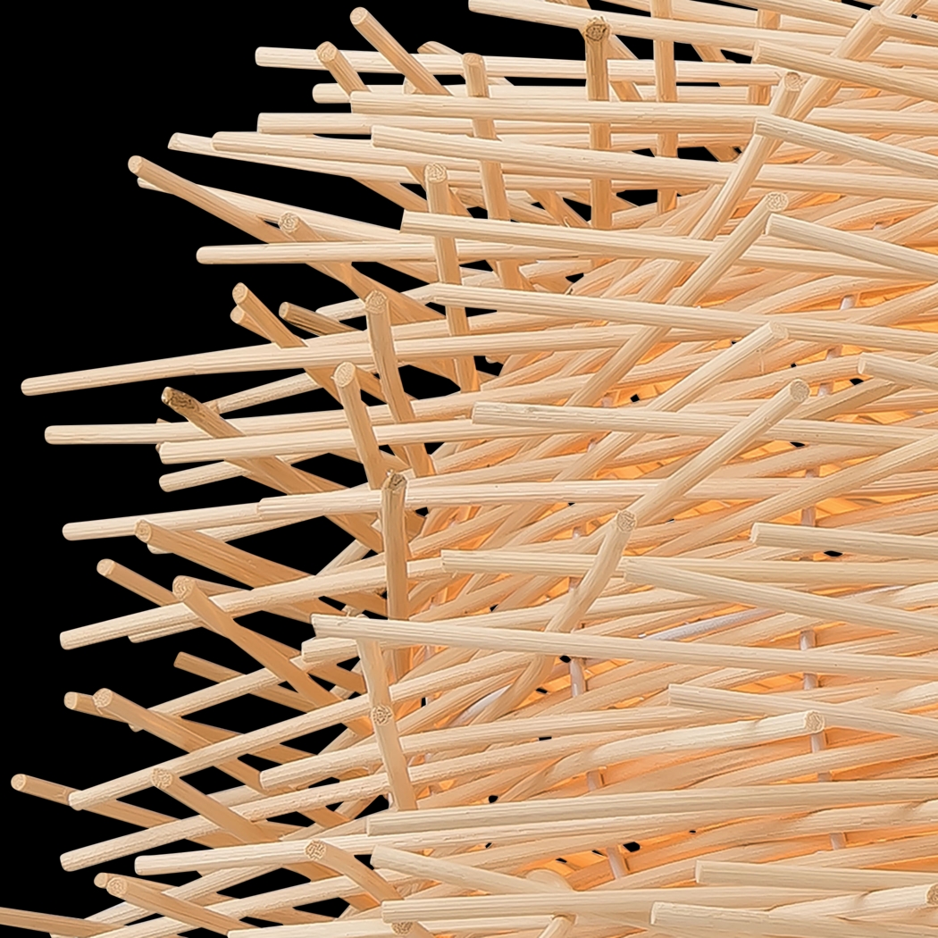 Leto Avenue Natural Chandelier - Thumbnail - Image 2