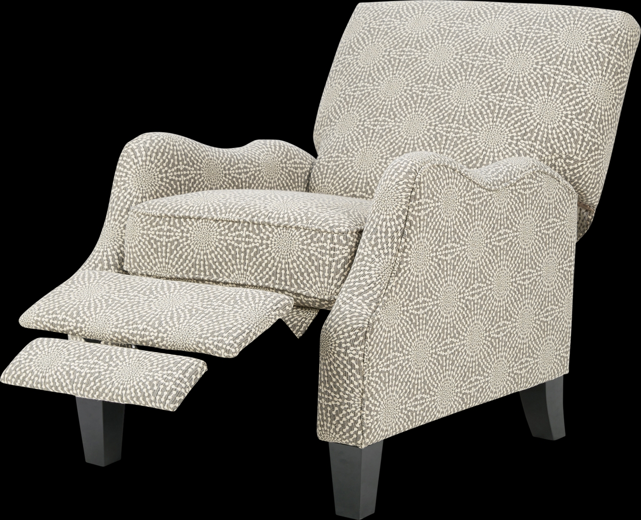 Levata Beige Pushback Recliner - Thumbnail - Image 3
