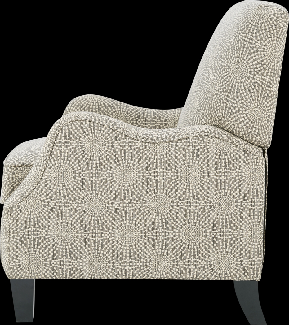 Levata Beige Pushback Recliner - Thumbnail - Image 6
