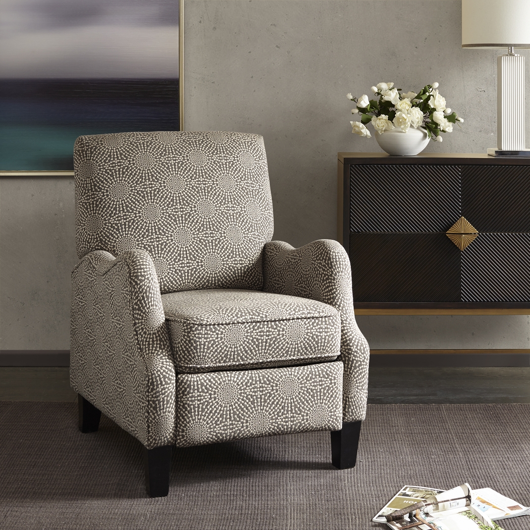 Levata Beige Pushback Recliner - Thumbnail - Image 7