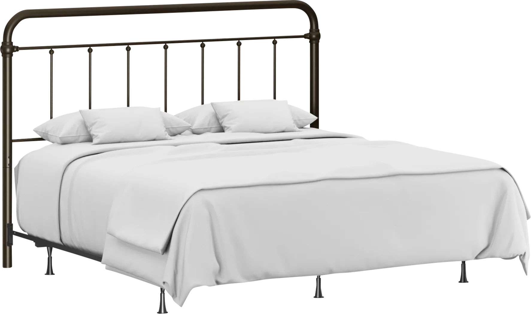 Leveni Bronze King Headboard - Thumbnail - Image 1