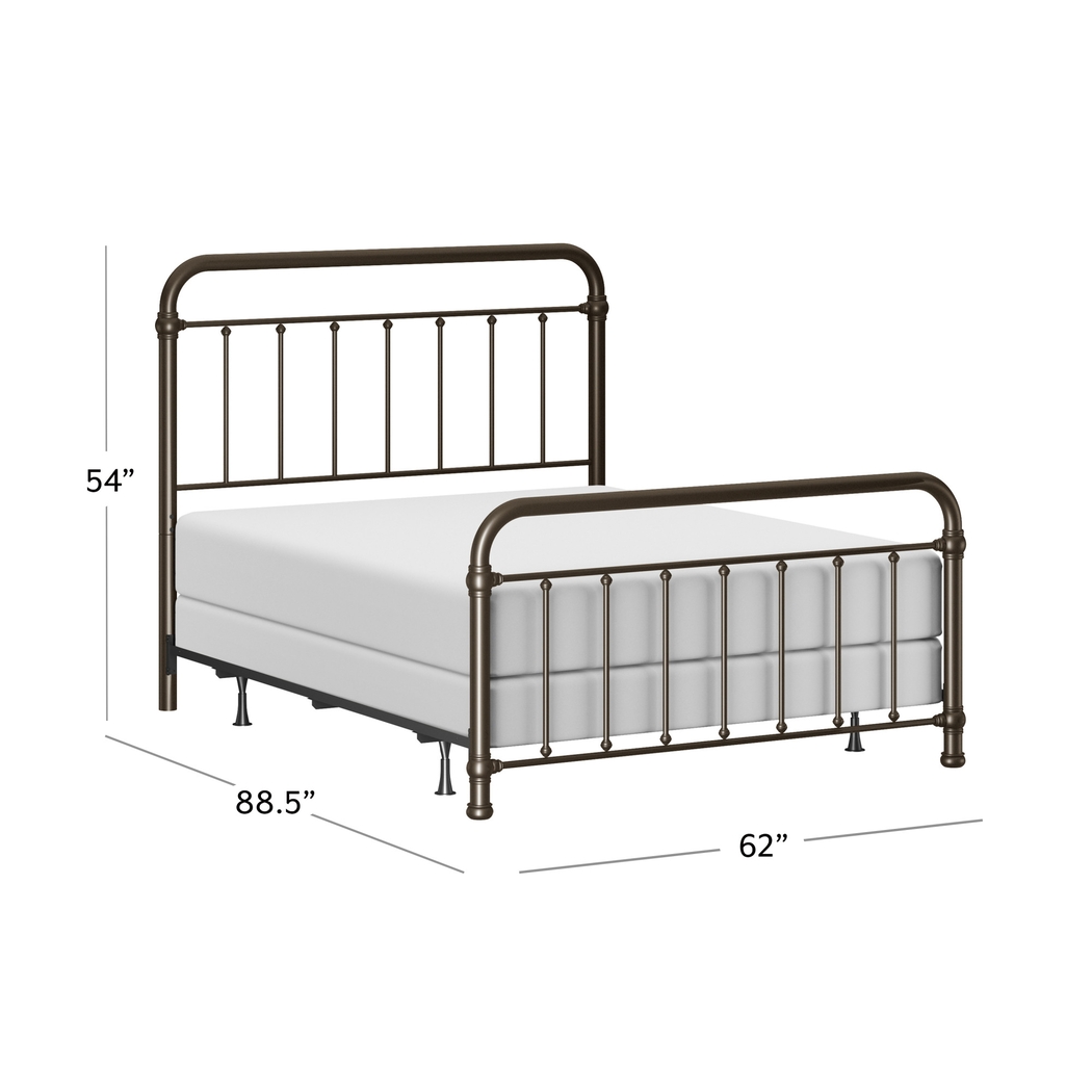 Leveni Bronze Queen Bed - Thumbnail - Image 12