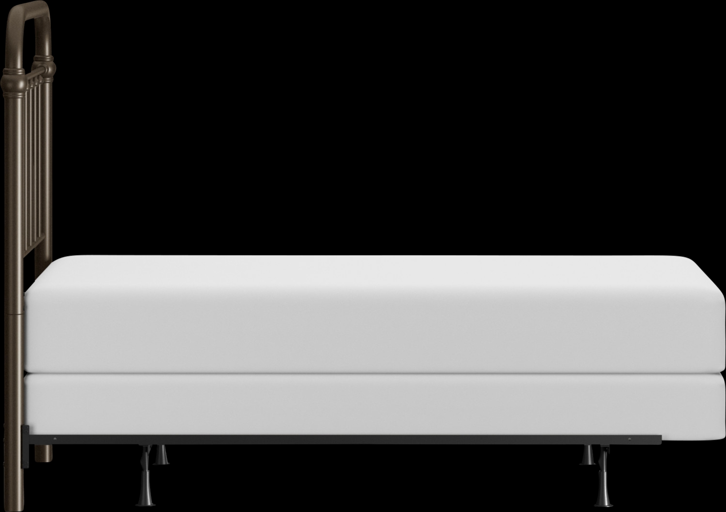 Leveni Bronze Twin Bed - Thumbnail - Image 11