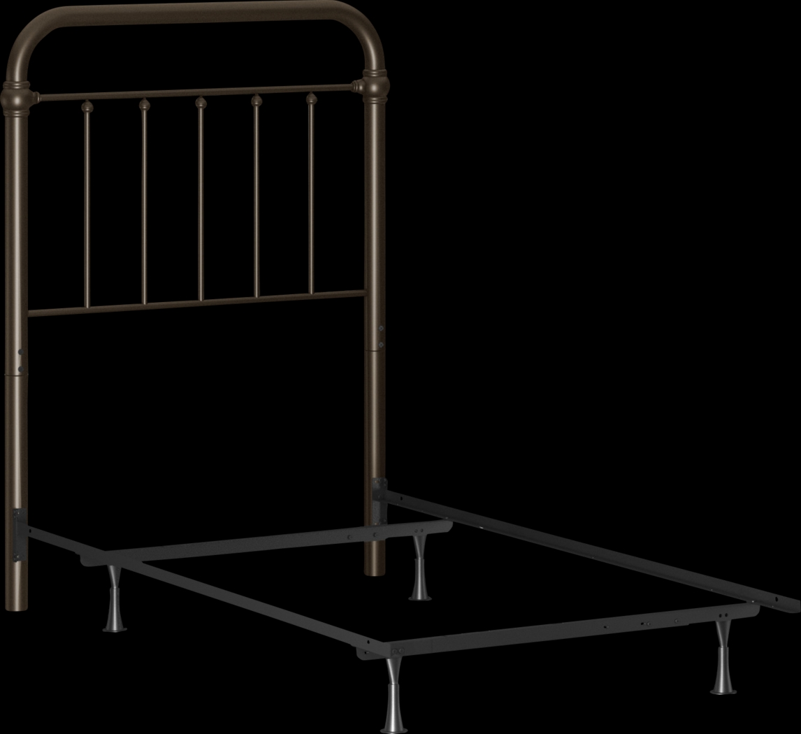 Leveni Bronze Twin Bed - Thumbnail - Image 6