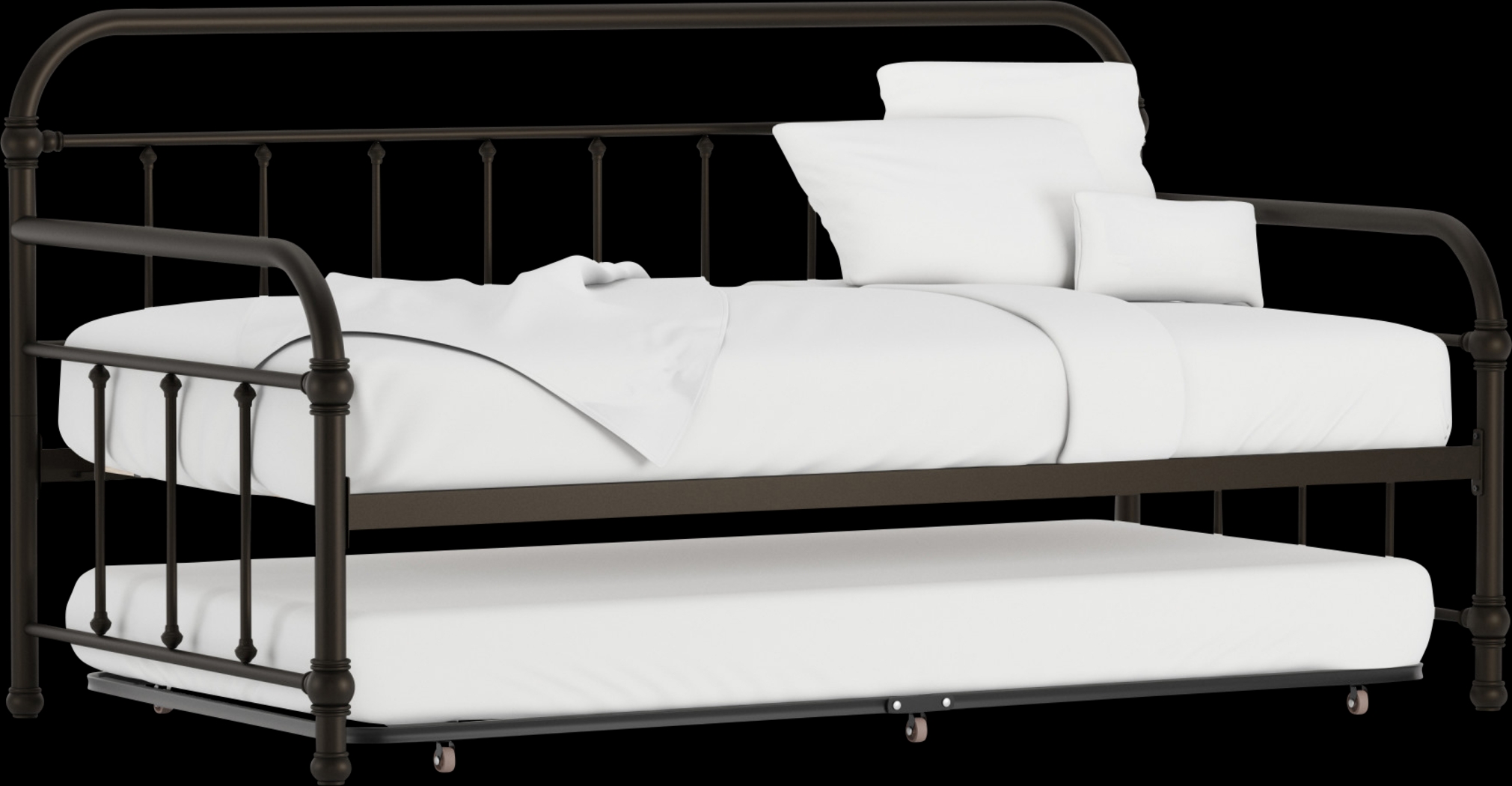 Leveni Bronze Twin Daybed - Thumbnail - Image 8