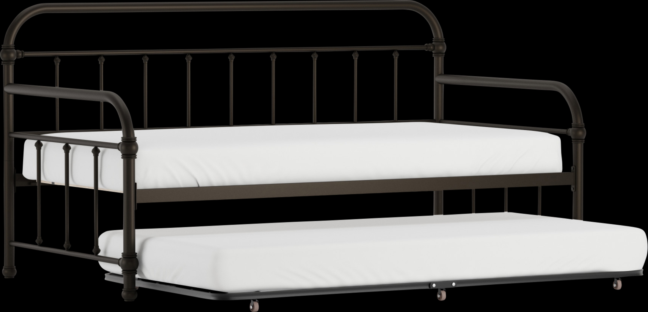 Leveni Bronze Twin Daybed - Thumbnail - Image 1