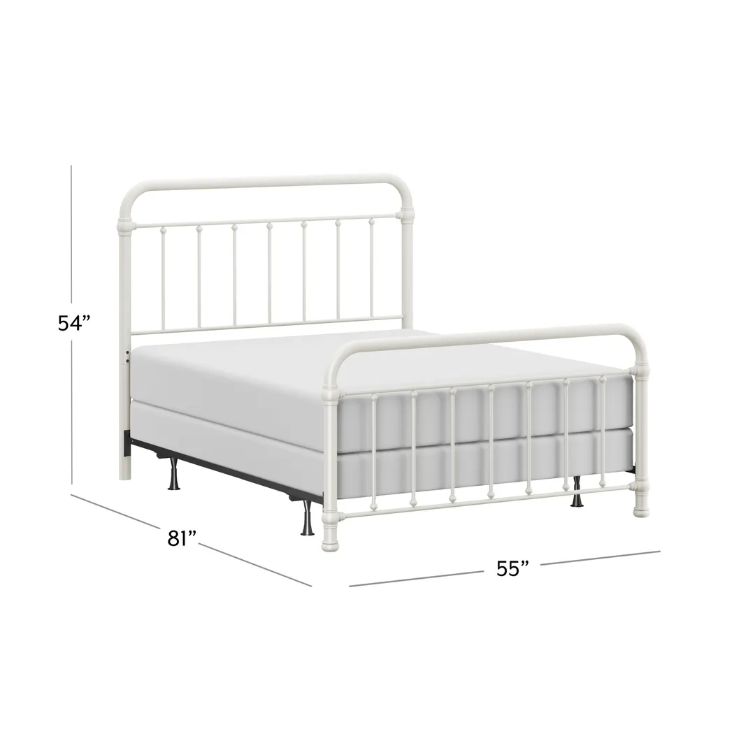 Leveni White Full Bed - Thumbnail - Image 13