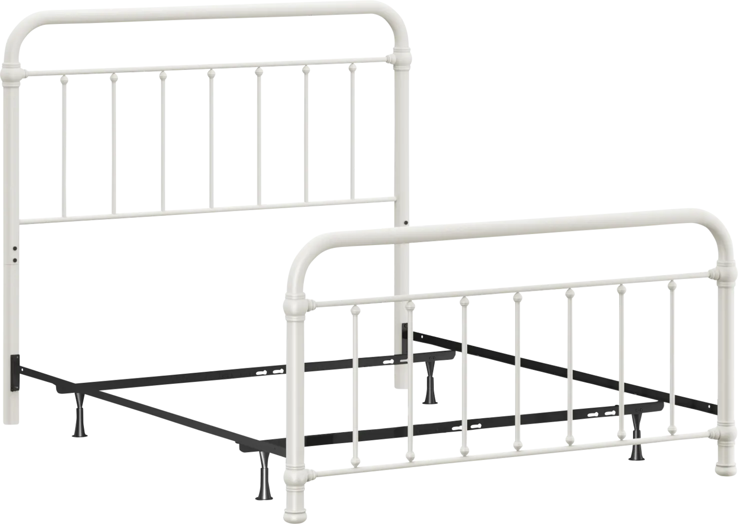 Leveni White Full Bed - Thumbnail - Image 6