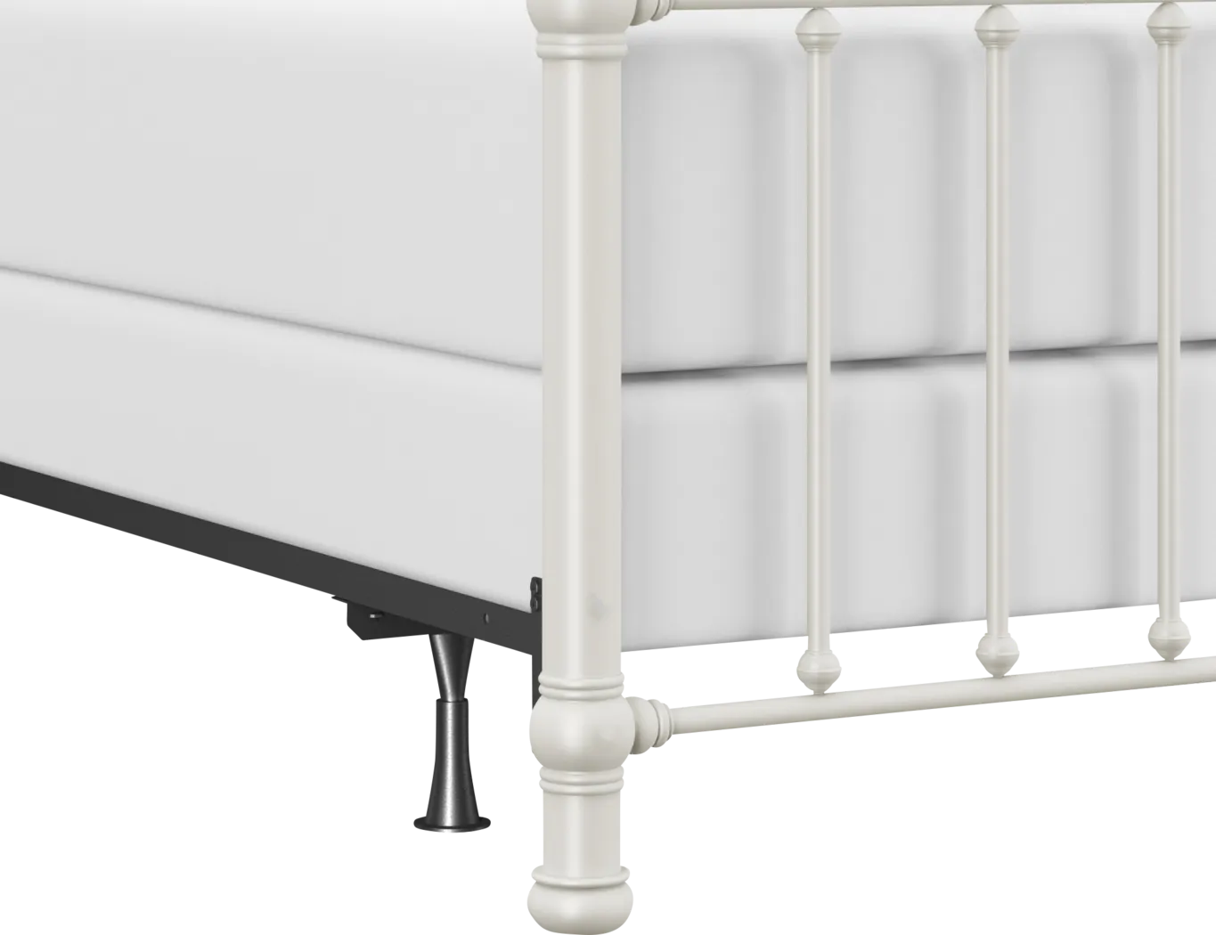 Leveni White Full Bed - Thumbnail - Image 8