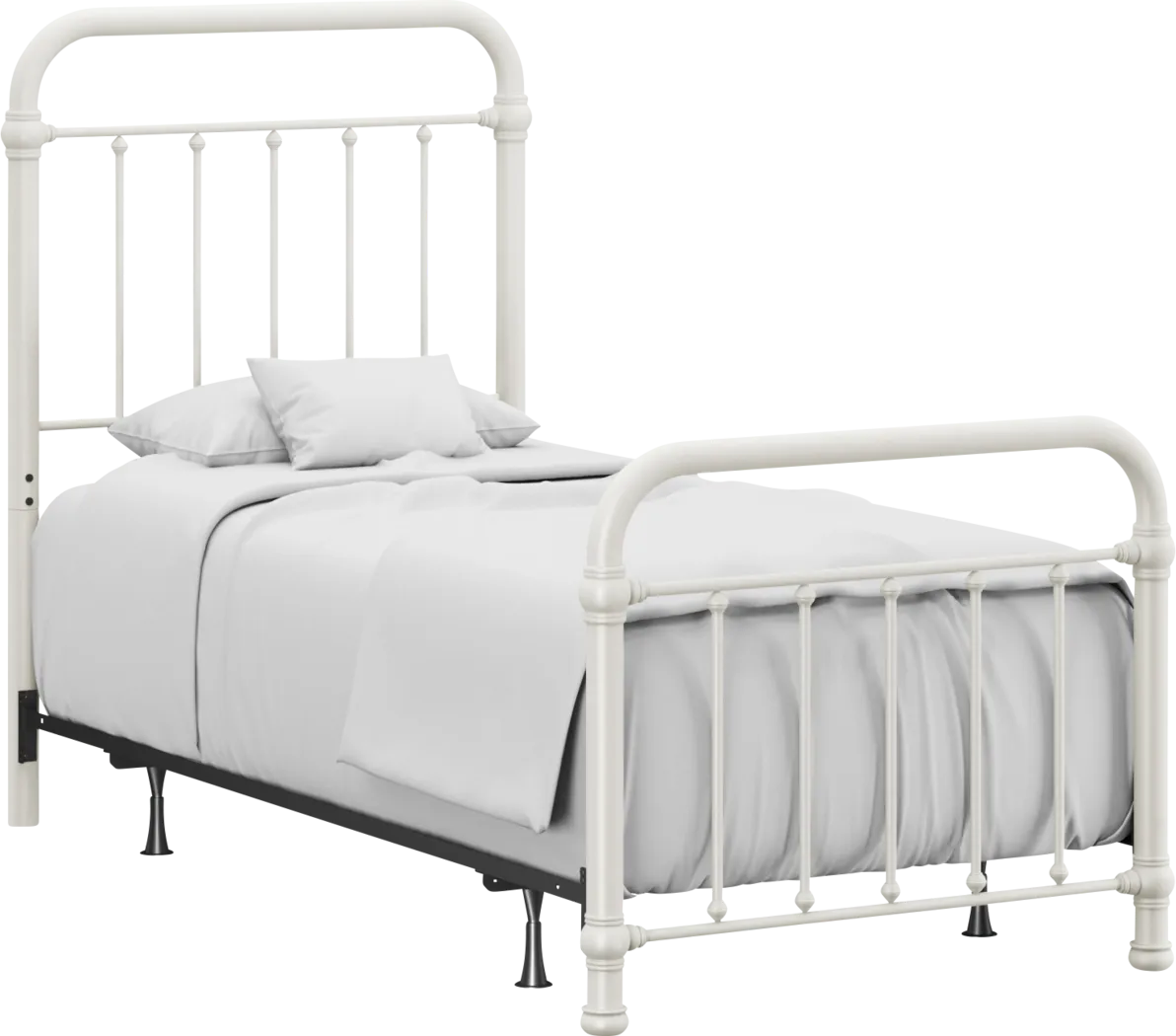 Leveni White Full Bed - Thumbnail - Image 1