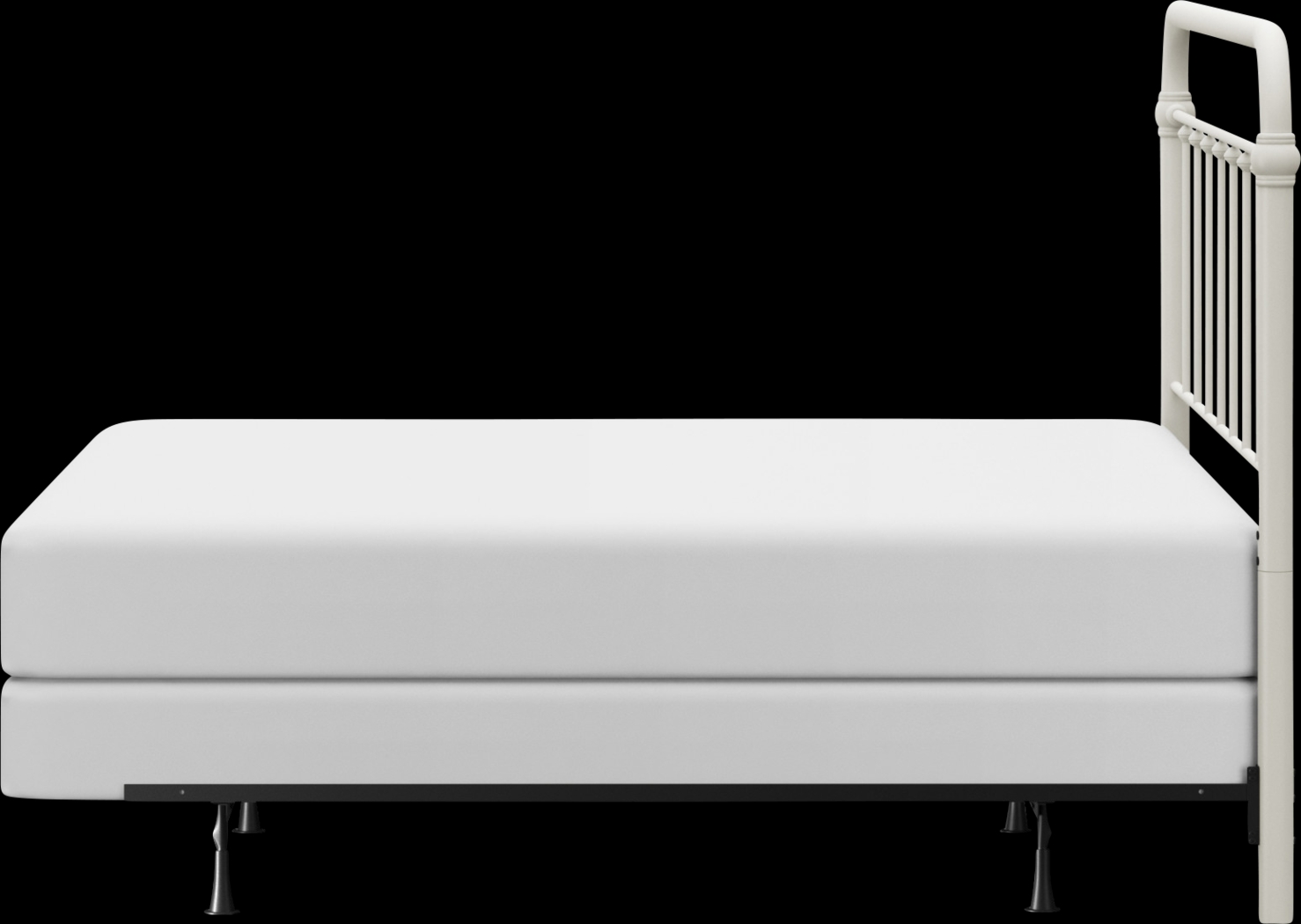 Leveni White King Bed - Thumbnail - Image 11