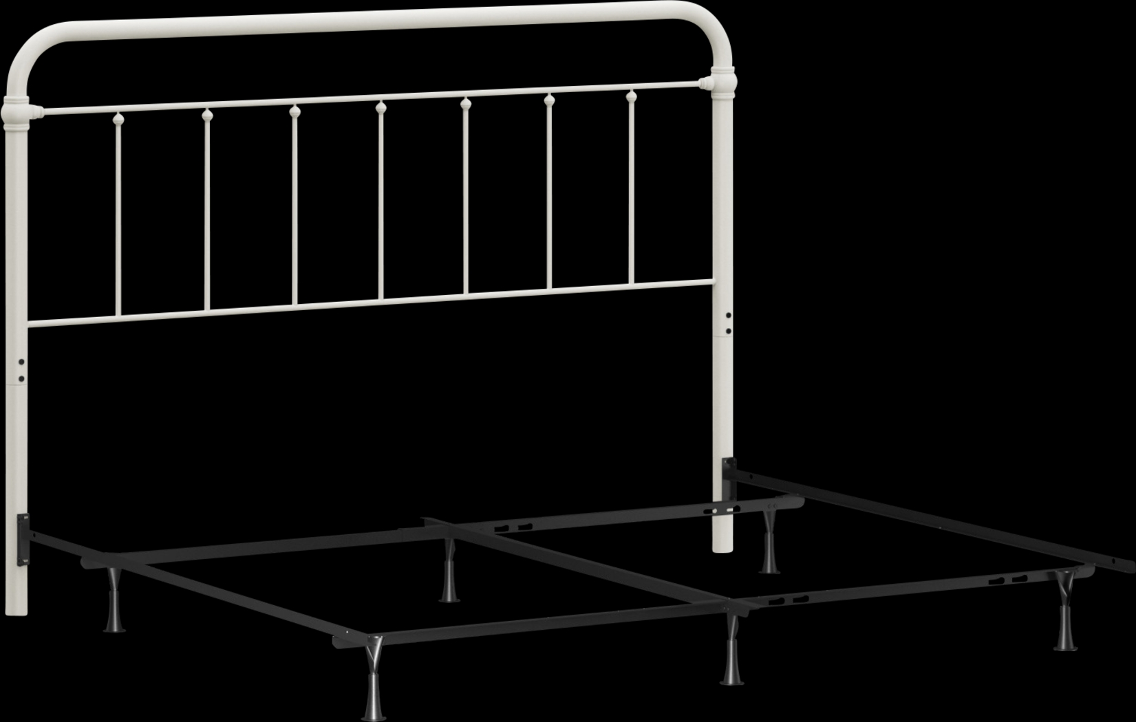 Leveni White King Bed - Thumbnail - Image 6