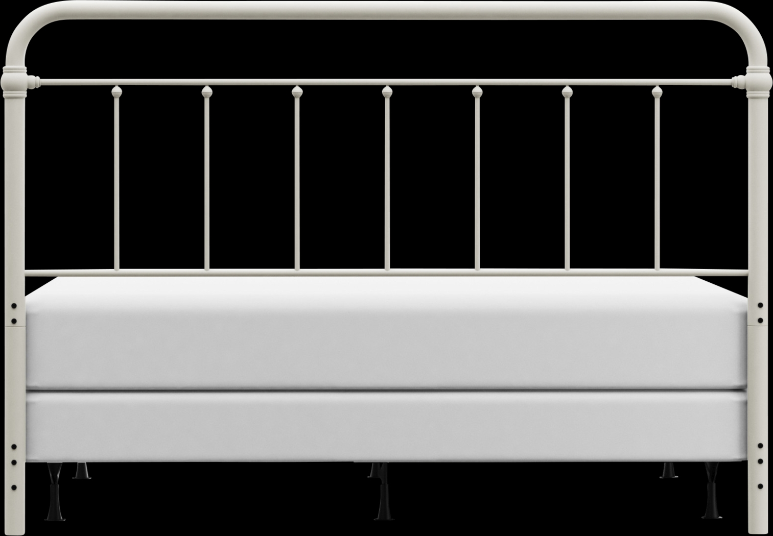 Leveni White King Bed - Thumbnail - Image 10