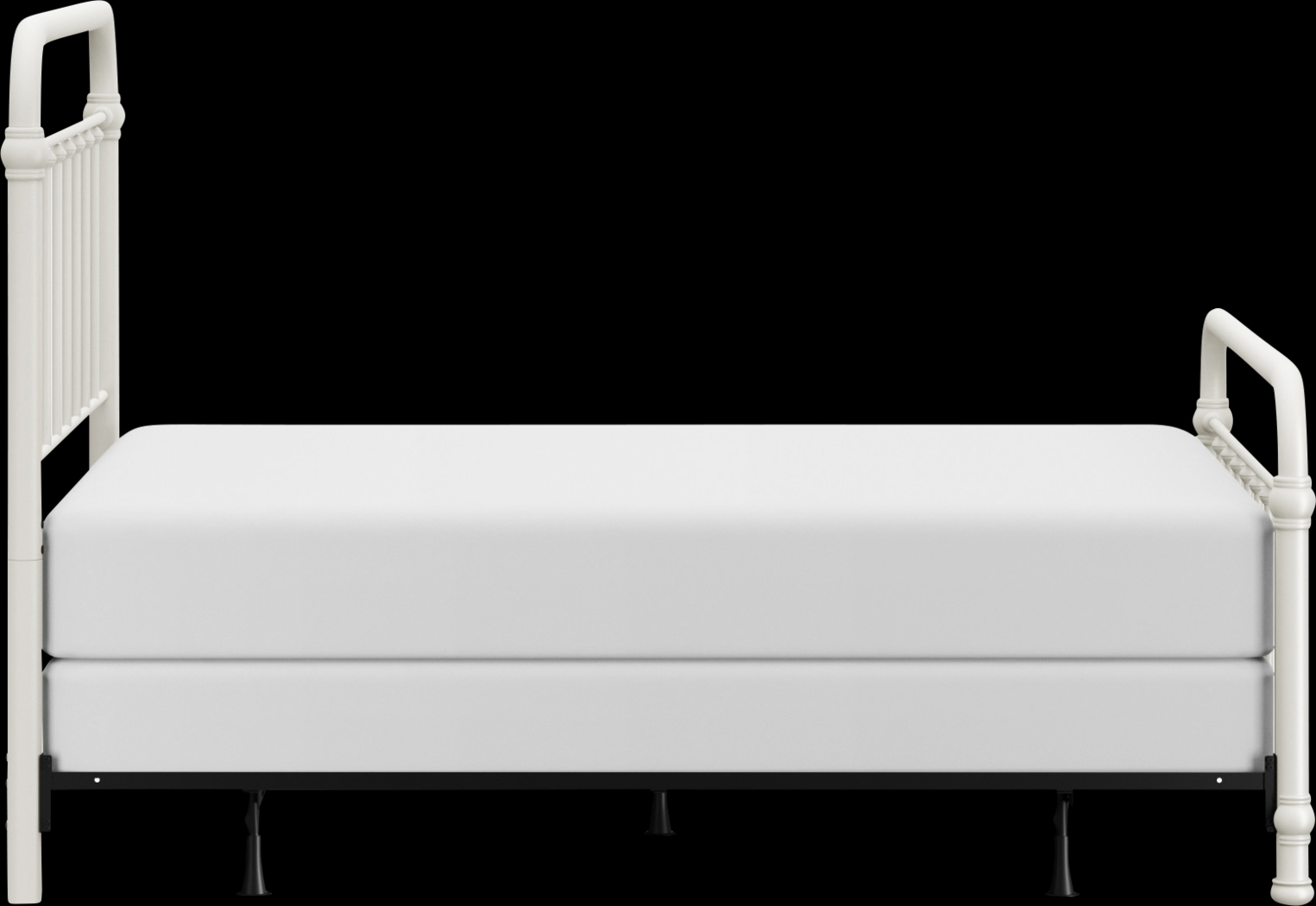 Leveni White Queen Bed - Thumbnail - Image 11