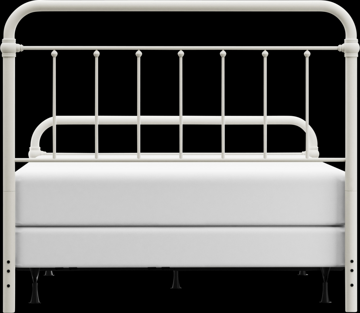 Leveni White Queen Bed - Thumbnail - Image 12