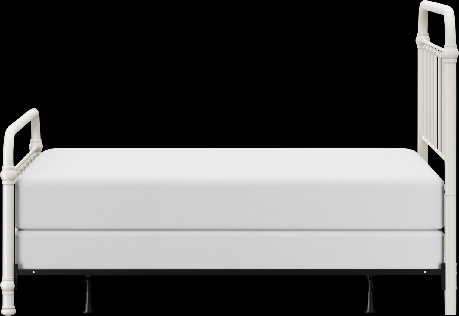 Leveni White Queen Bed - Thumbnail - Image 13