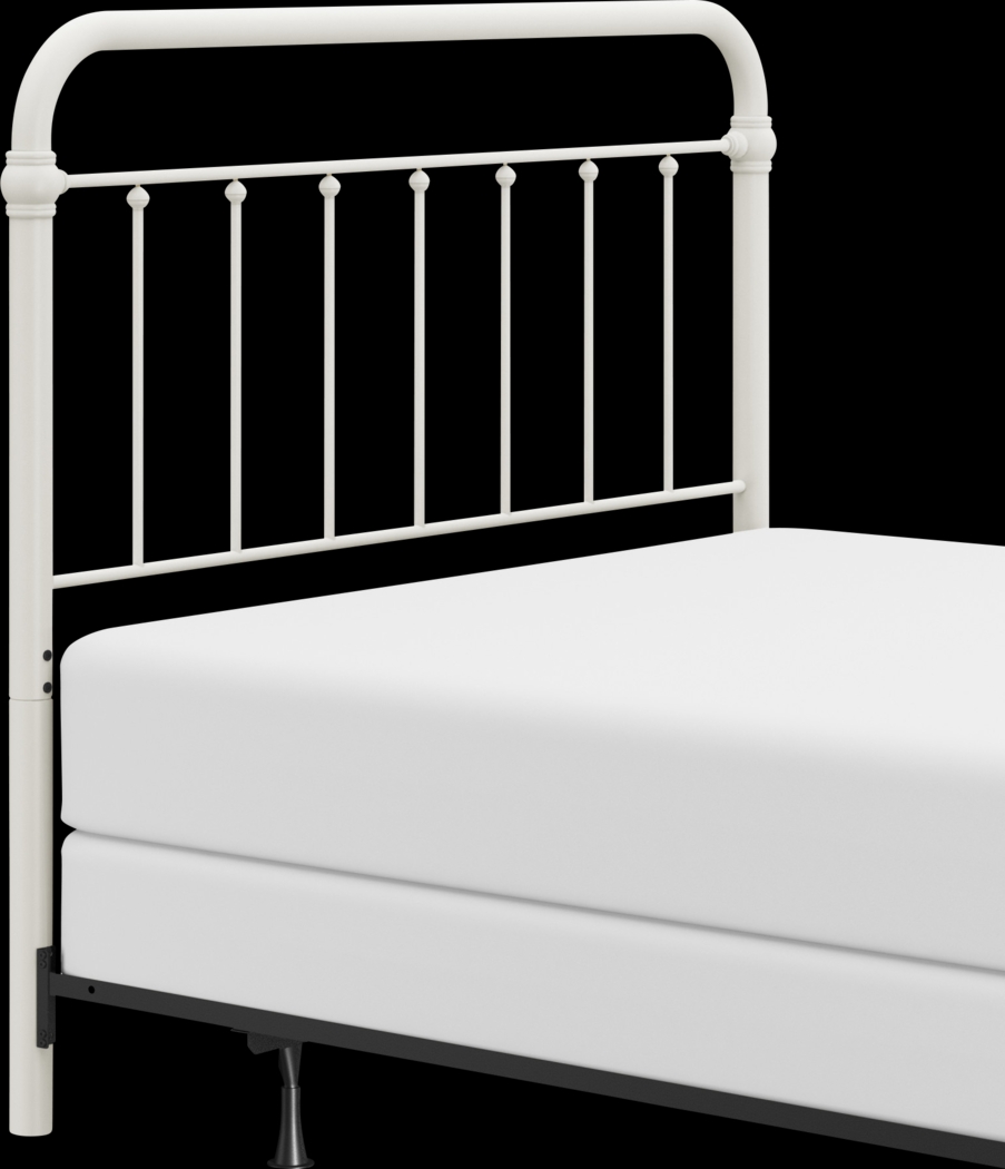 Leveni White Queen Bed - Thumbnail - Image 8
