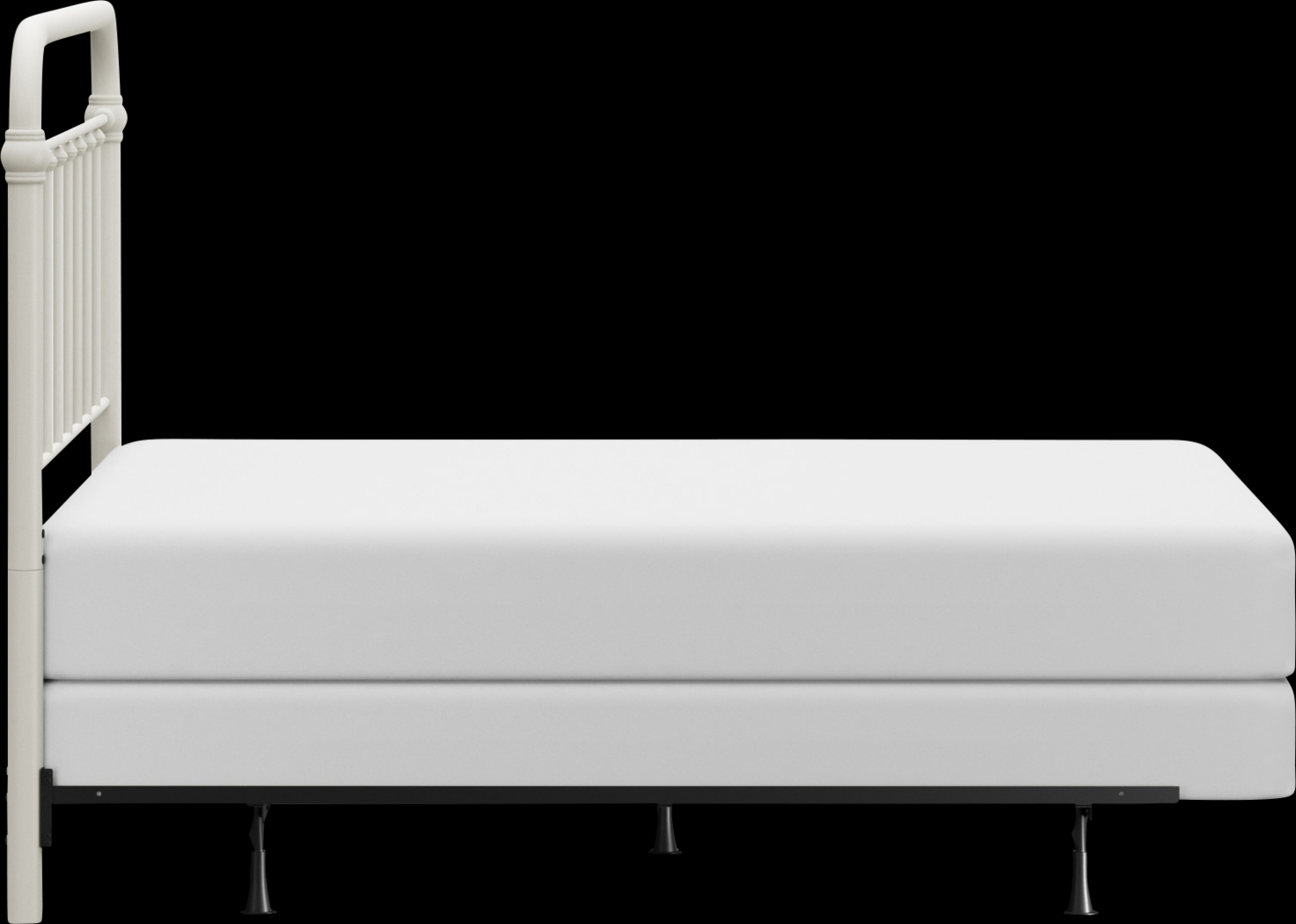 Leveni White Queen Bed - Thumbnail - Image 12