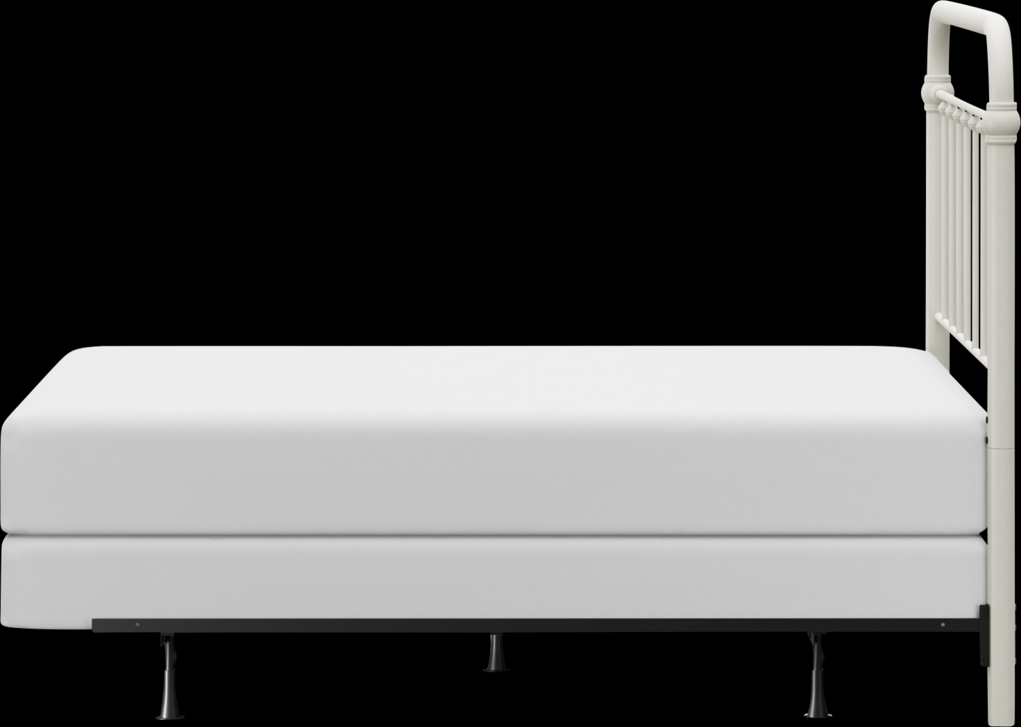 Leveni White Queen Bed - Thumbnail - Image 14