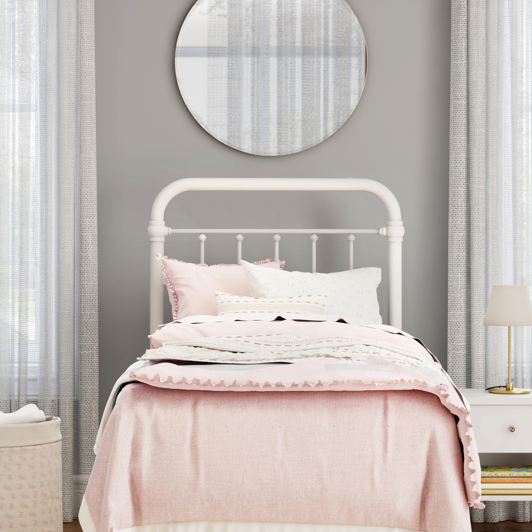 Leveni White Twin Headboard - Thumbnail - Image 3