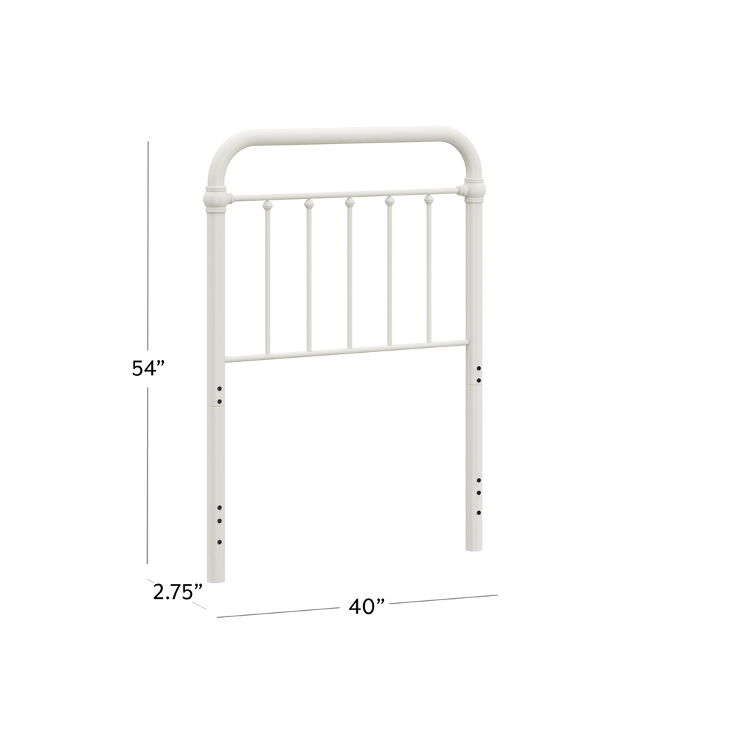 Leveni White Twin Headboard - Thumbnail - Image 7