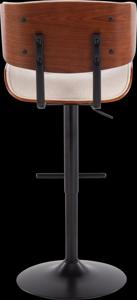 Leverett Cream Adjustable Barstool - Thumbnail - Image 4