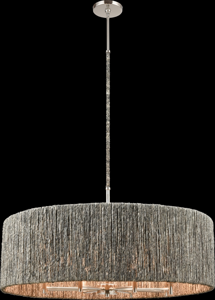 Leverett Drive Gray Chandelier - Thumbnail - Image 1