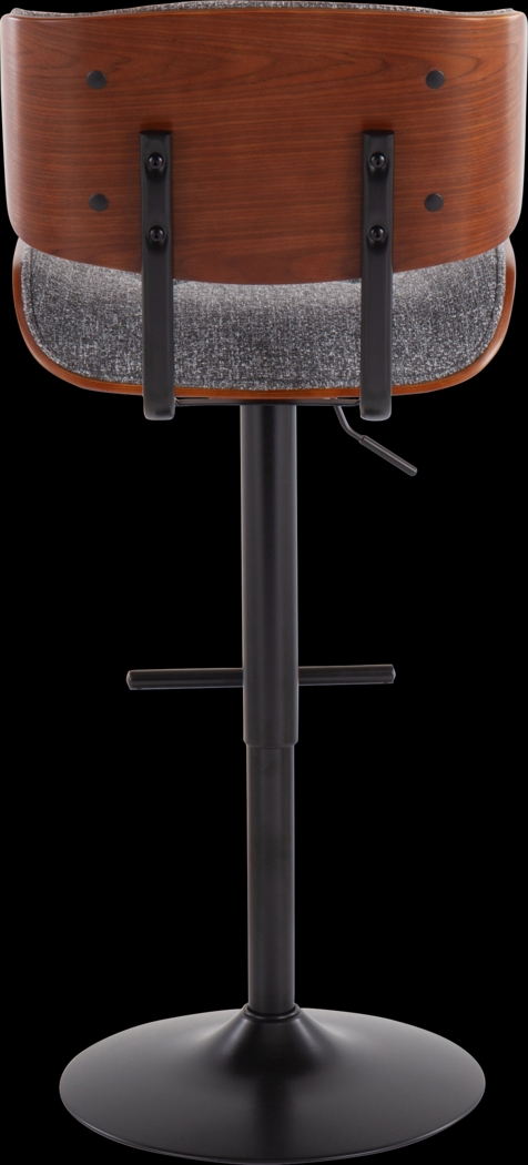 Leverett Gray Adjustable Barstool - Thumbnail - Image 4