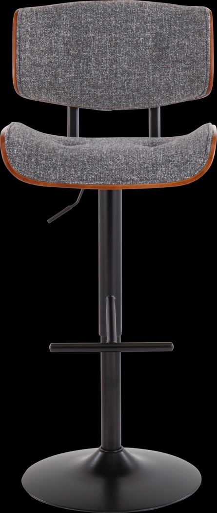 Leverett Gray Adjustable Barstool - Thumbnail - Image 5