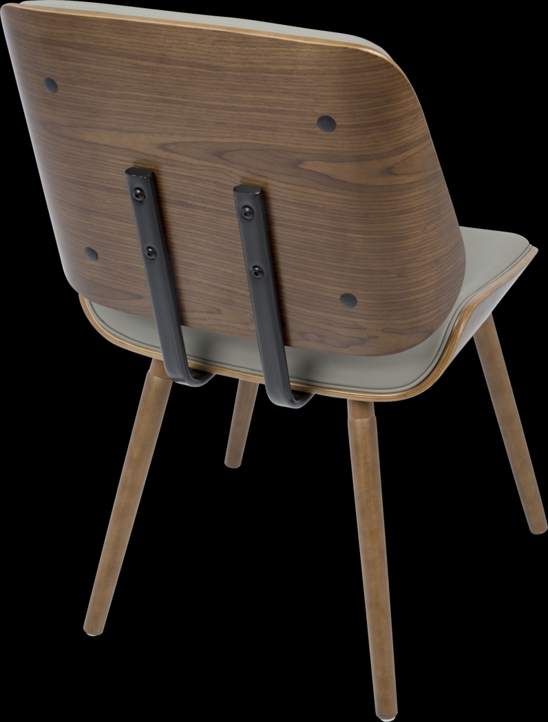 Leverett Gray Dining Chair (Set of 2) - Thumbnail - Image 2