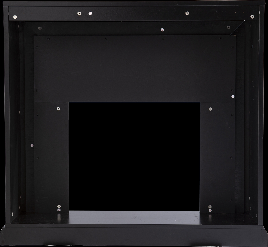 Levering II Black 44 in. Console, With Electric Log Fireplace - Thumbnail - Image 4