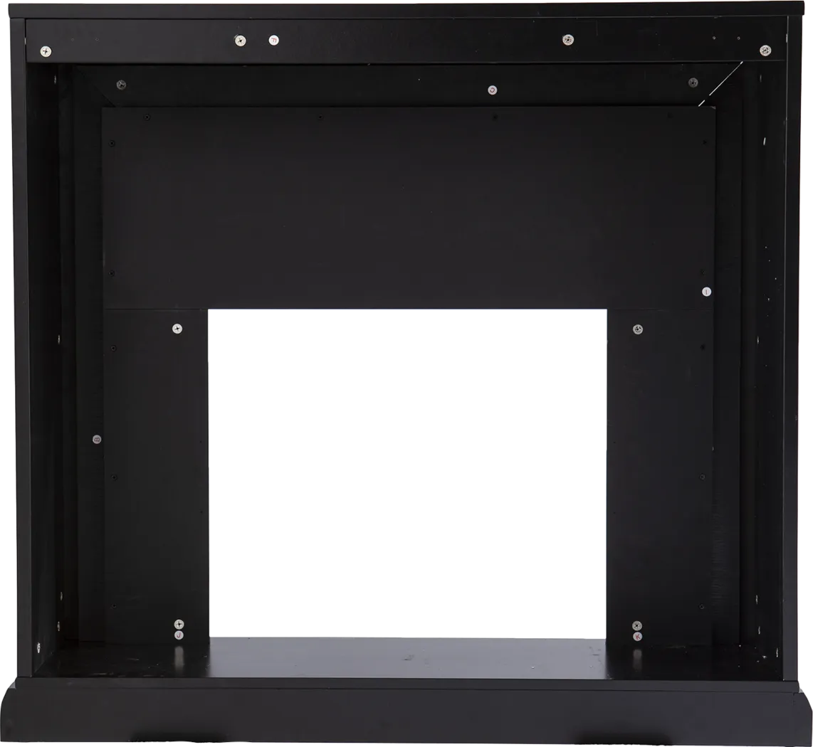 Levering III Black 44 in. Console, With Smart Electric Fireplace - Thumbnail - Image 4