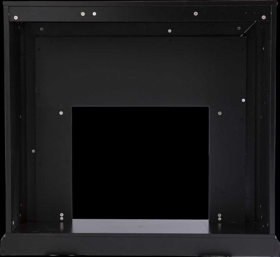 Levering IV Black 44 in. Console With Touch Panel Electric Log Fireplace - Thumbnail - Image 3