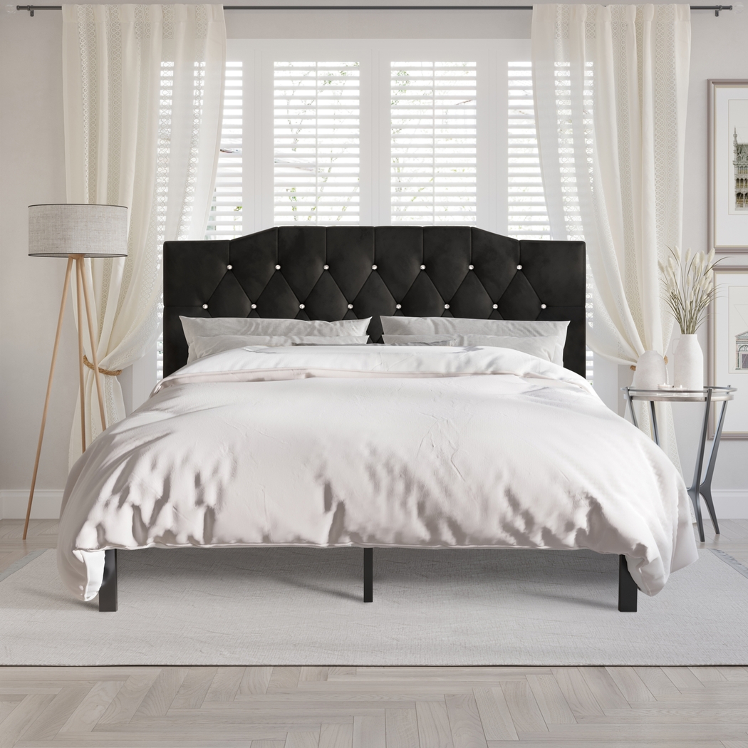 Leveson Black King Bed - Thumbnail - Image 2