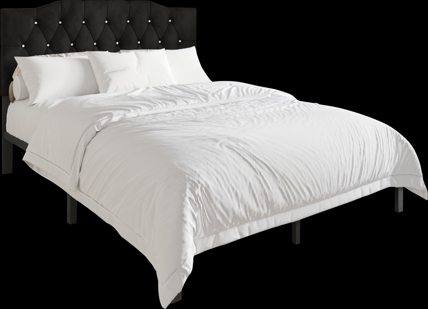Leveson Black King Bed - Thumbnail - Image 1