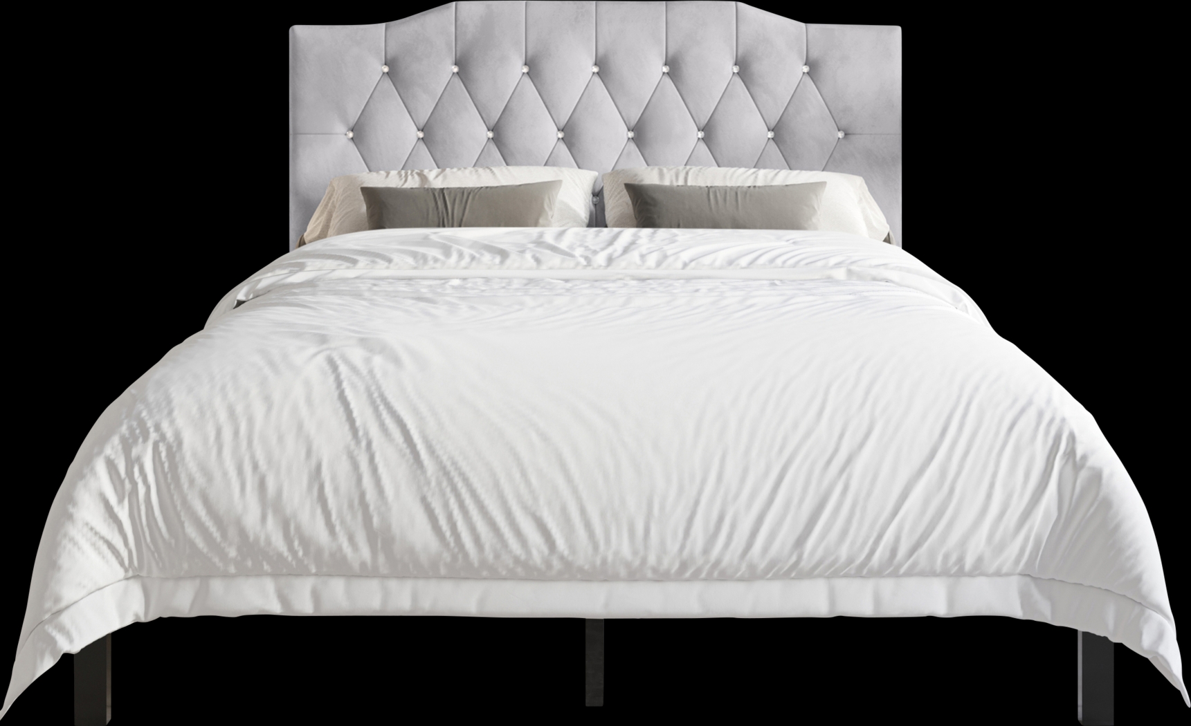 Leveson Light Gray King Bed - Thumbnail - Image 3