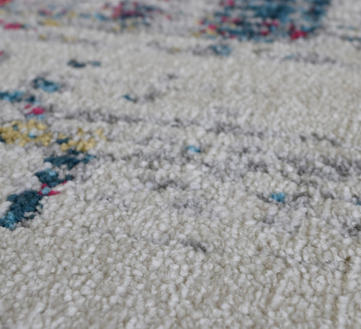 CosmoLiving By Cosmopolitan Levette Blue 5' x 7' Rug - Thumbnail - Image 2