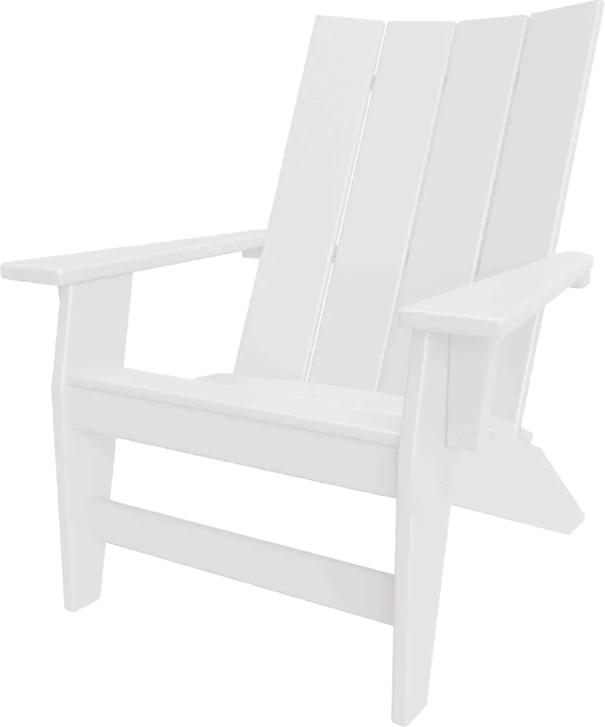 Pawleys Island Levieo White Outdoor Chair - Thumbnail - Image 1