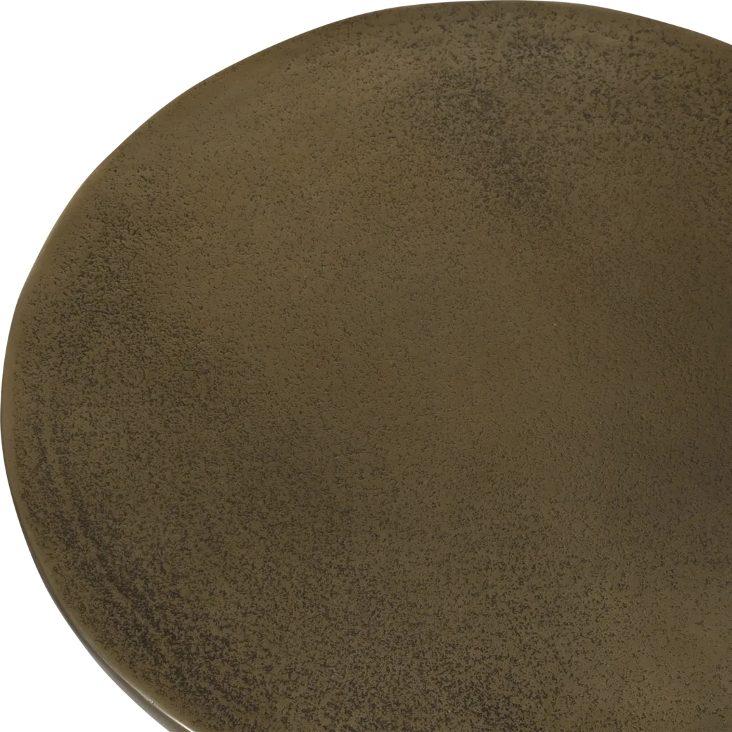 Lewawi Brass Outdoor End Table - Thumbnail - Image 3