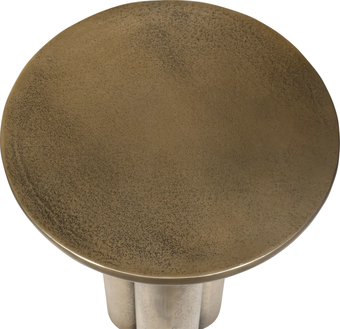 Lewawi Brass Outdoor End Table - Thumbnail - Image 5