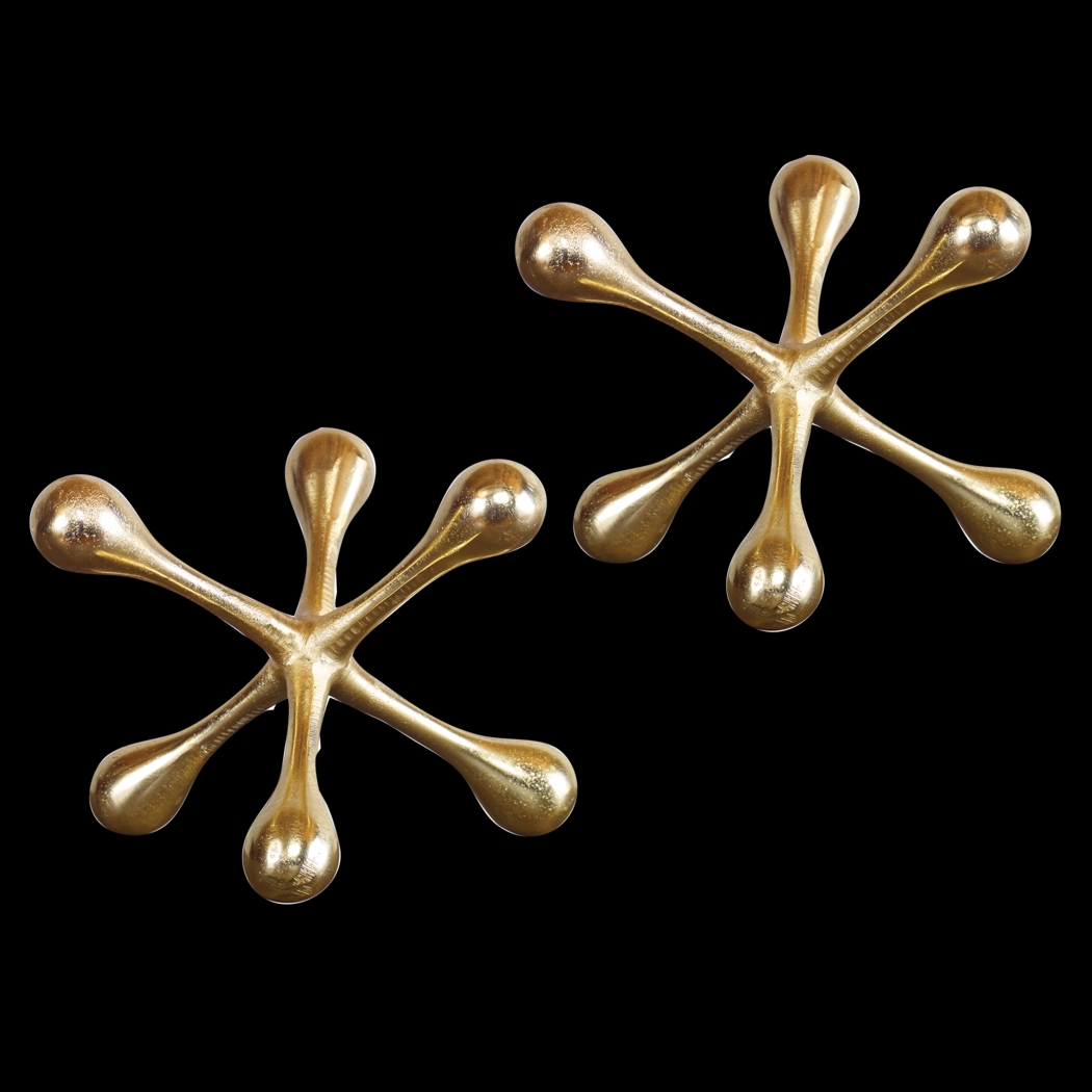 Lewlyn Brass Sculpture, Set of 2 - Thumbnail - Image 1