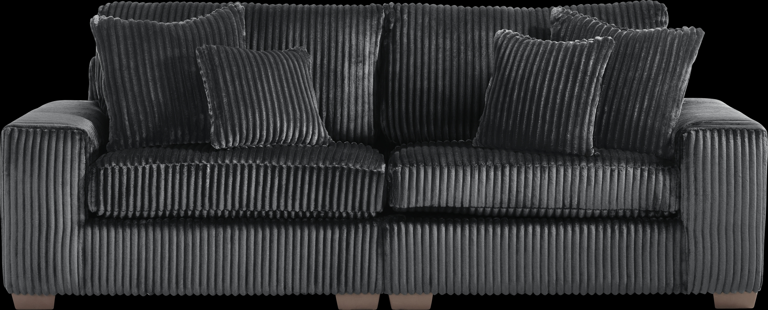 Lexford Park Black 2 Pc Sectional - Thumbnail - Image 1