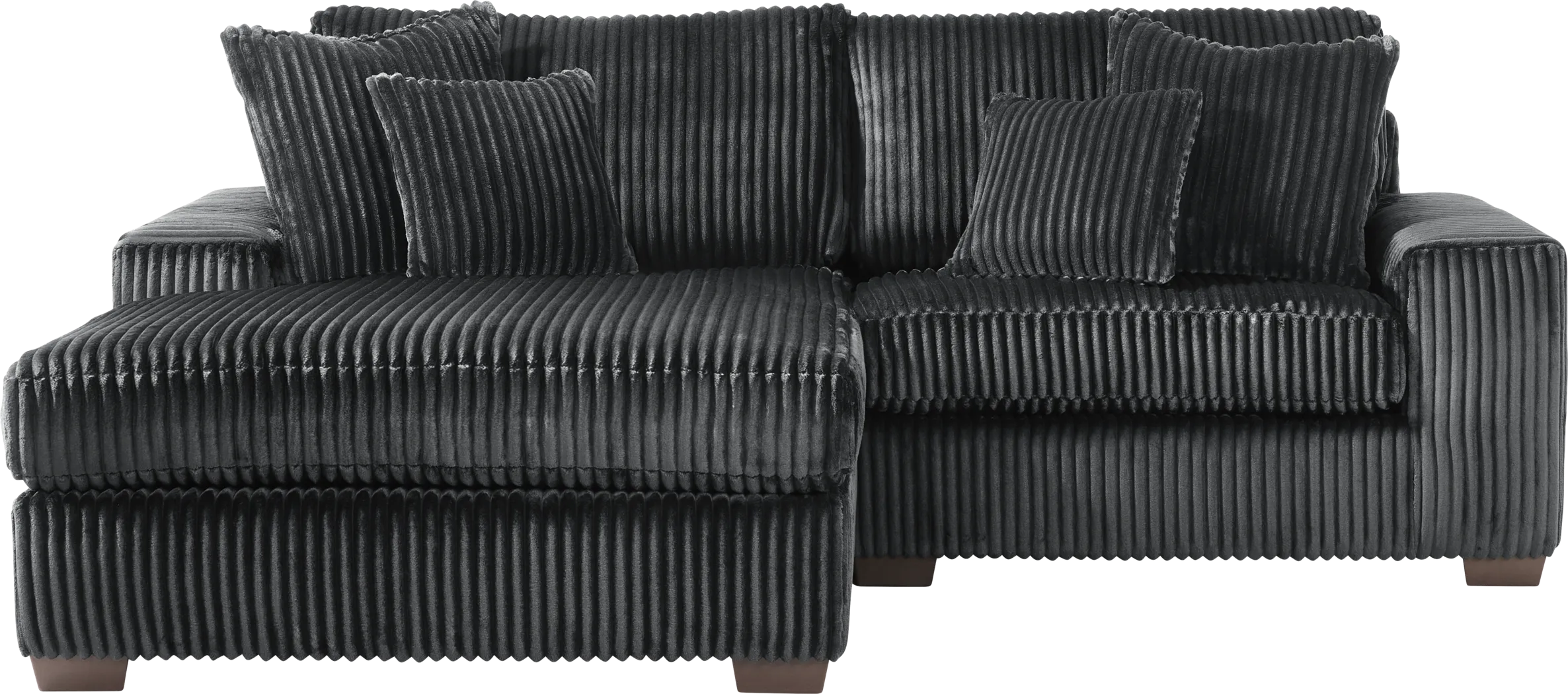 Lexford Park Black 2 Pc Sectional - Thumbnail - Image 1