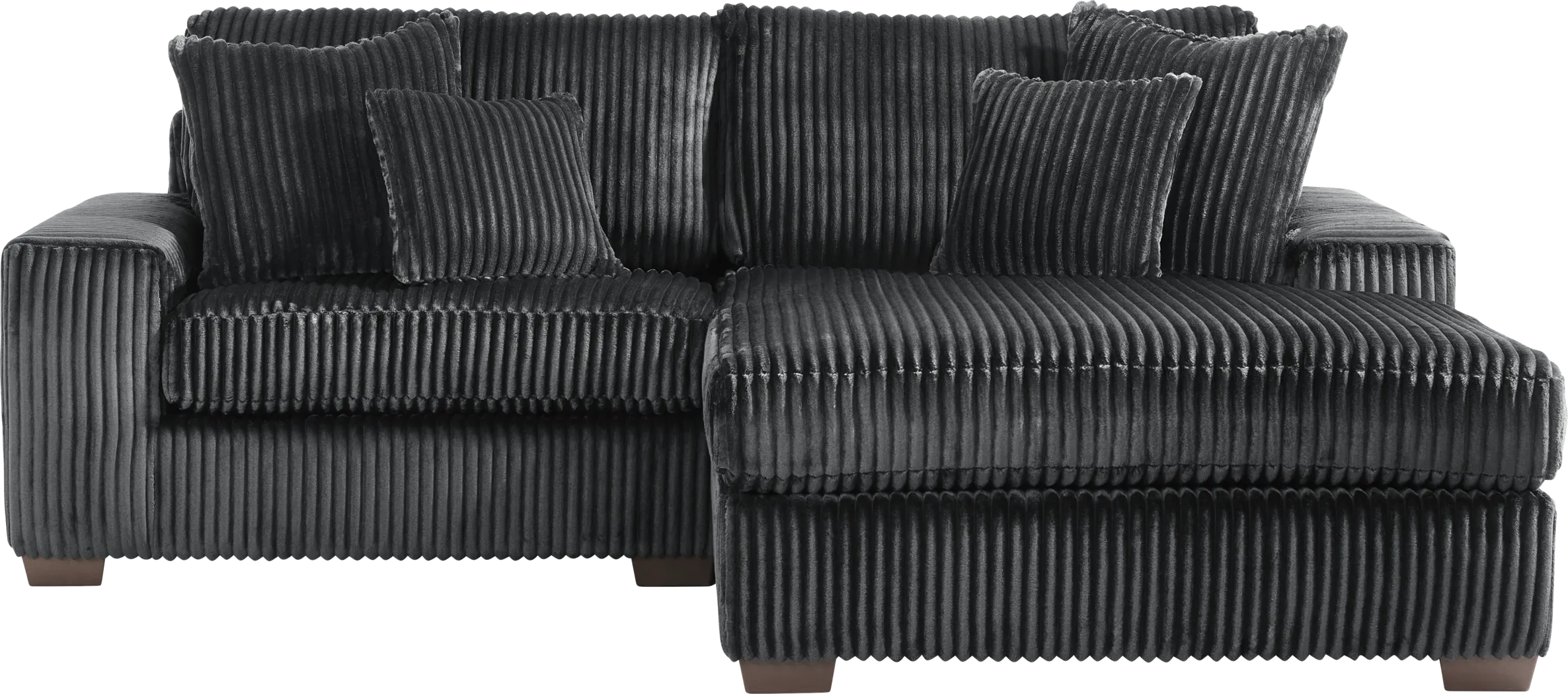 Lexford Park Black 2 Pc Sectional - Thumbnail - Image 1