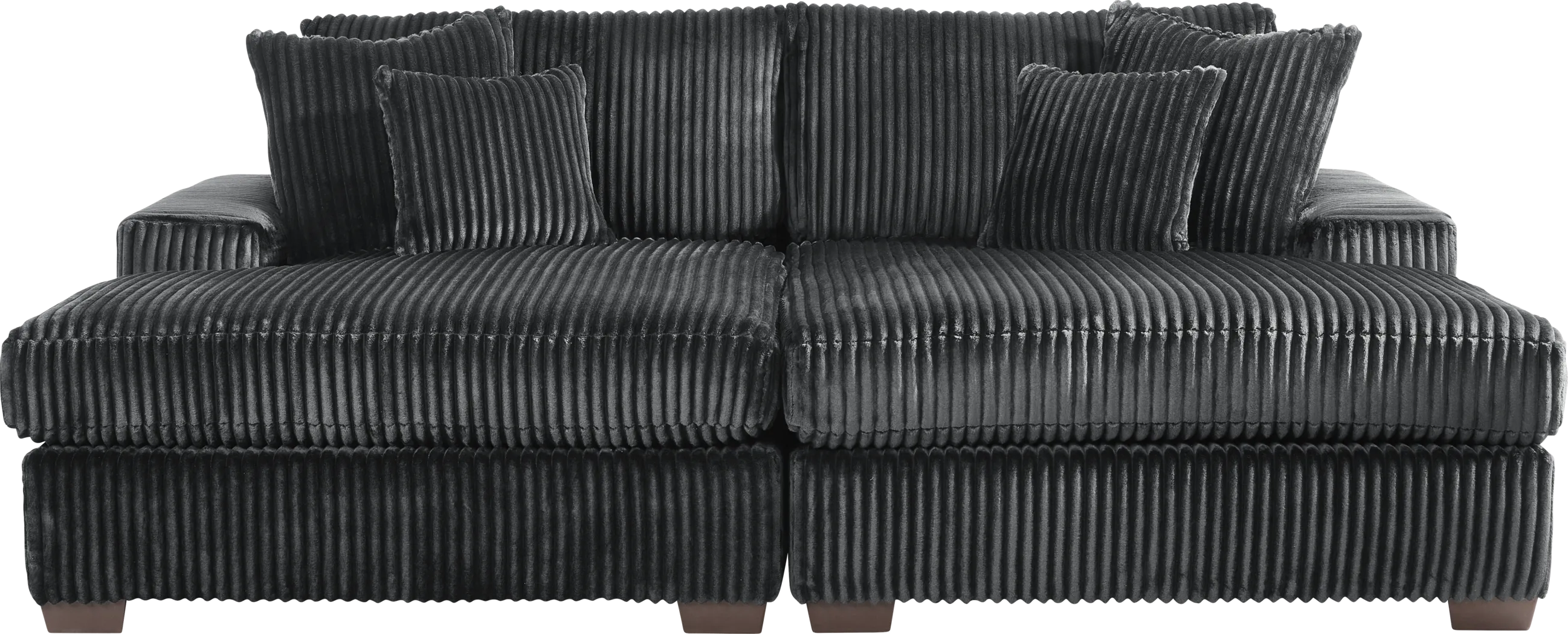 Lexford Park Black 2 Pc Sectional - Thumbnail - Image 1